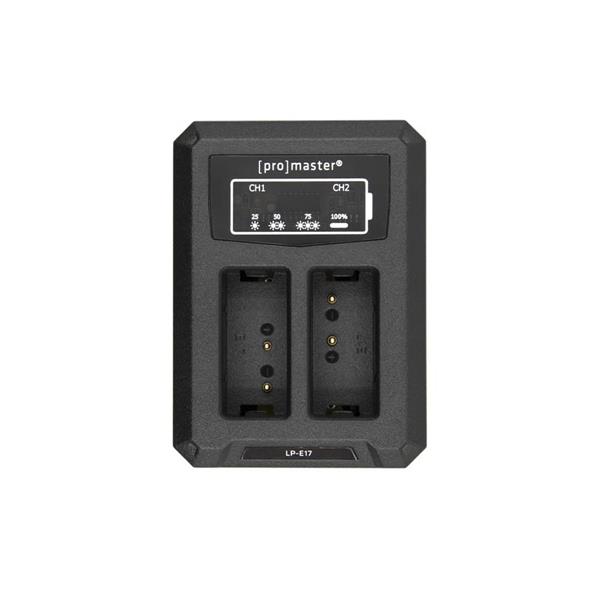 ProMaster Dual USB Charger Canon LP-E17