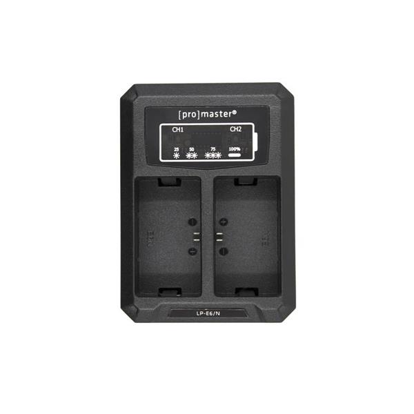 ProMaster Dual USB Charger Canon LP-E6 (N)