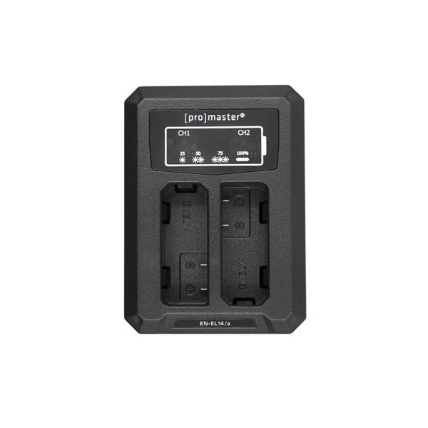 ProMaster Dual USB Charger Nikon EN-EL14