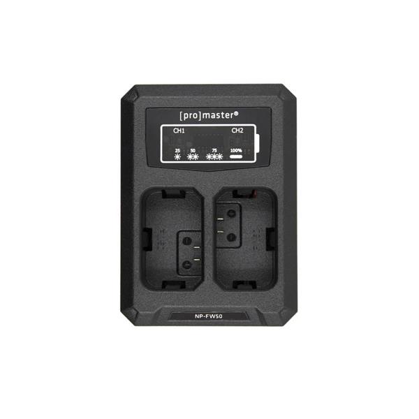 ProMaster Dual USB Charger Sony NP-FW50