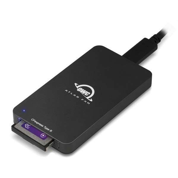 OWC Atlas FXR Thunderbolt + USB CFExpress Type B Card Reader