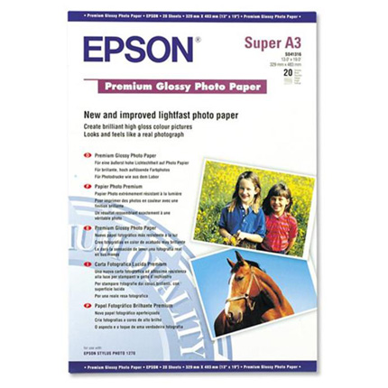 Epson Premium Gloss Photo A3+ (20 sheets)