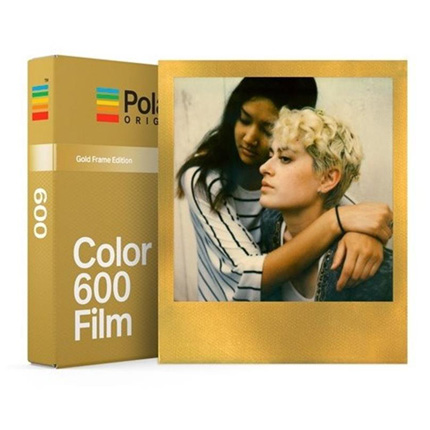 Polaroid 600 Color with Gold Frame