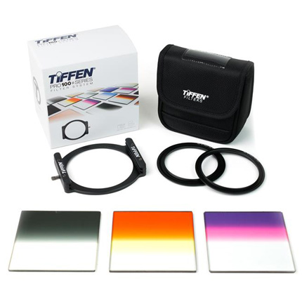 Tiffen PRO100 Premium Skyline Graduated Neutral Density Filter Kit