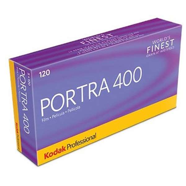 Kodak Portra 400 120 (Single Pack) Open Box (EXPIRED FILM 11/2023)