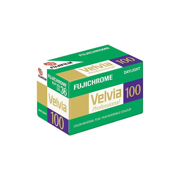 Fujifilm Fujichrome Velvia 100 36-Exposure 35mm 135 Slide Film