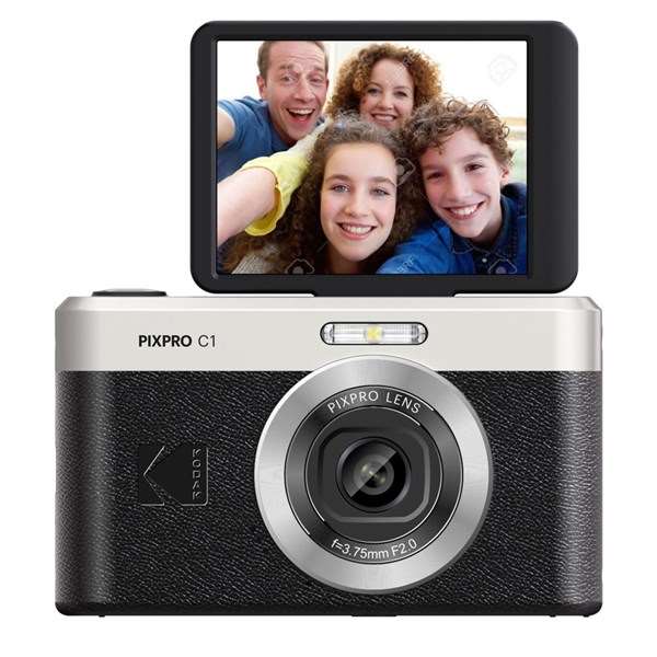 KODAK PIXPRO C1 Digital Camera in Black