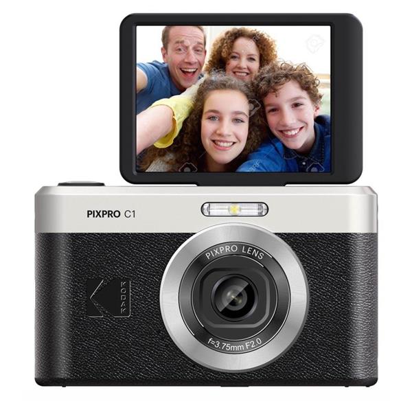 KODAK PIXPRO C1 Digital Camera in Black Open Box