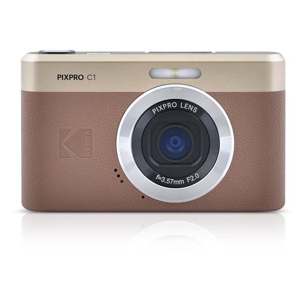 KODAK PIXPRO C1 Digital Camera in Brown Open Box