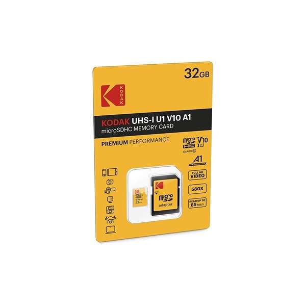 Kodak 32GB Micro SD Class10 with Adapter