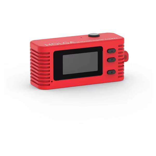Holga DC-1 Keychain Digital Camera Red