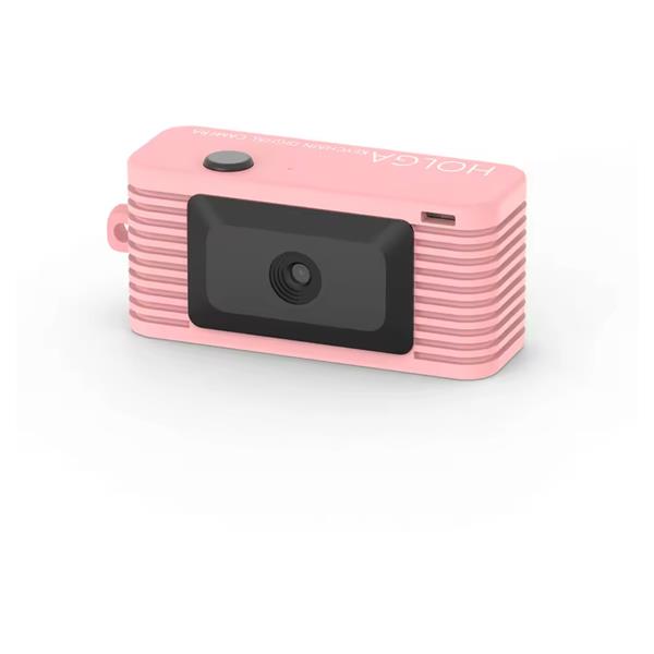 Holga DC-1 Keychain Digital Camera Pink