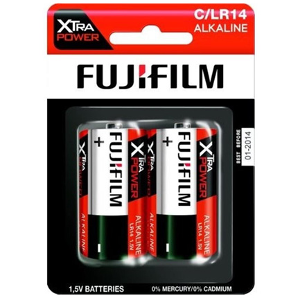 Fujifilm Alkaline C Batteries (pack of 2)