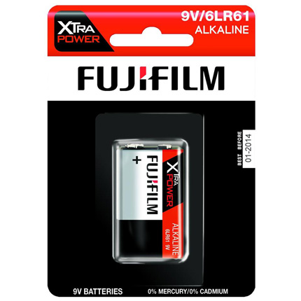 Fujifilm Fuji 6LR61 9v Alkaline Battery