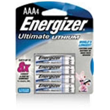 Energizer Ultimate Lithium AAA (4 pack) Batteries