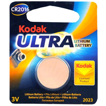 Kodak Max K2016 Lithium Battery