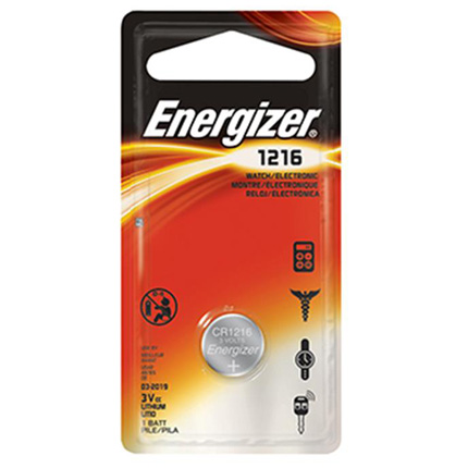 Energizer CR1216 Coin Cell Lithium Battery