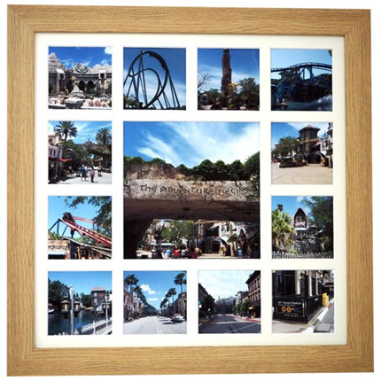 Swains Frost Oak Instagram Frame with Montage