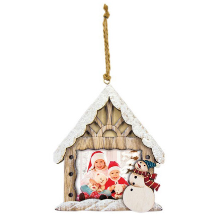 Swains Hanging Snowman Grotto 7.5x5cm