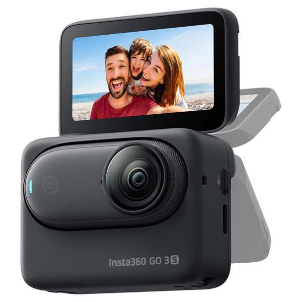 Insta360 GO 3S Black 64GB 4K Action Camera