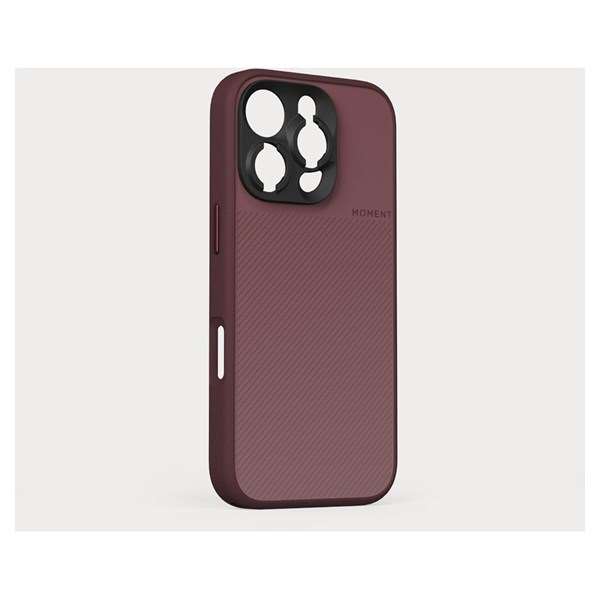 Moment Camera Case iPhone 16 Pro MagSafe Compatible Red Clay