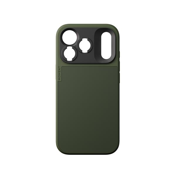 Moment Camera Case for iPhone 17 Pro Compatible with MagSafe Olive
