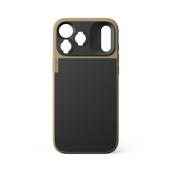Moment Camera Case for iPhone 17 Pro Max Compatible with MagSafe Tan