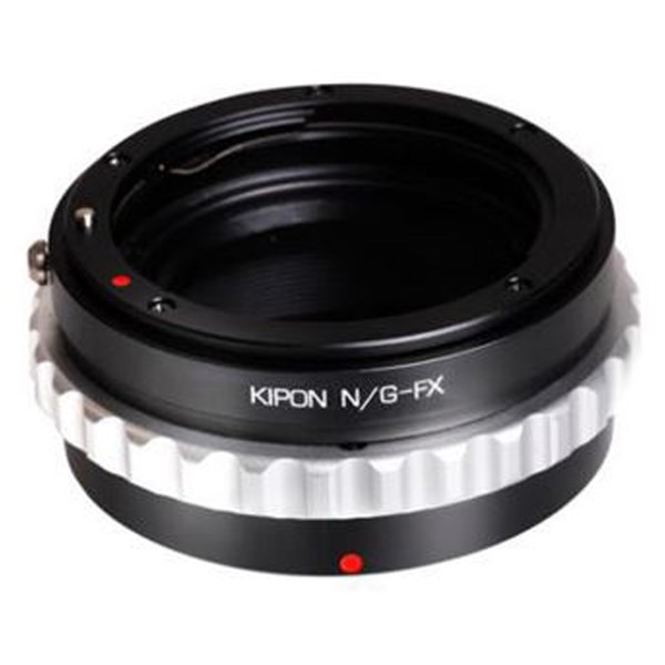Kipon Lens Adapter for Fujifilm X Body - Nikon F-Mount Lens G MF