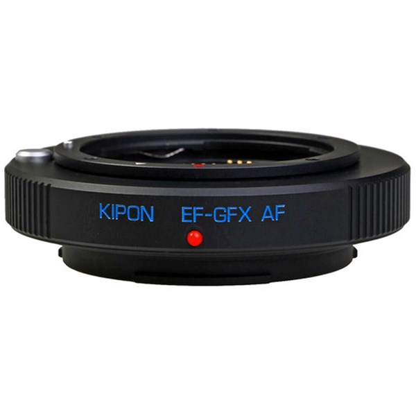 Kipon Lens Adapter for Fujifilm GFX Body - Canon EF Mount Lens AF