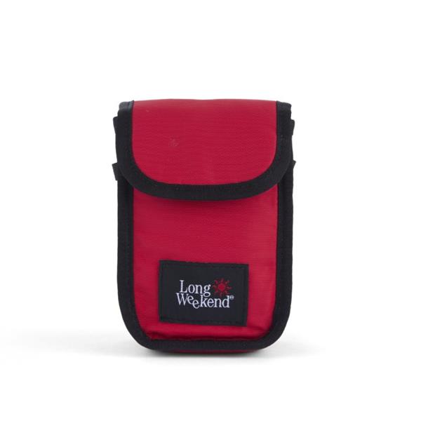 Long Weekend Camera Pouch Chili Red