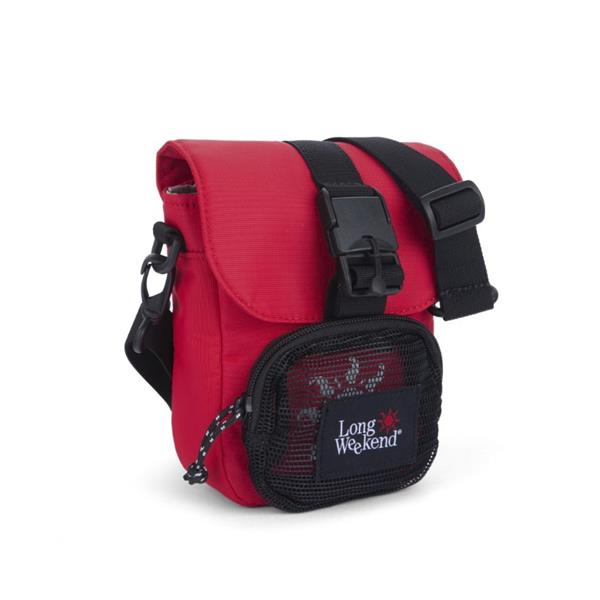 Long Weekend Crossbody Camera Pouch Chili Red