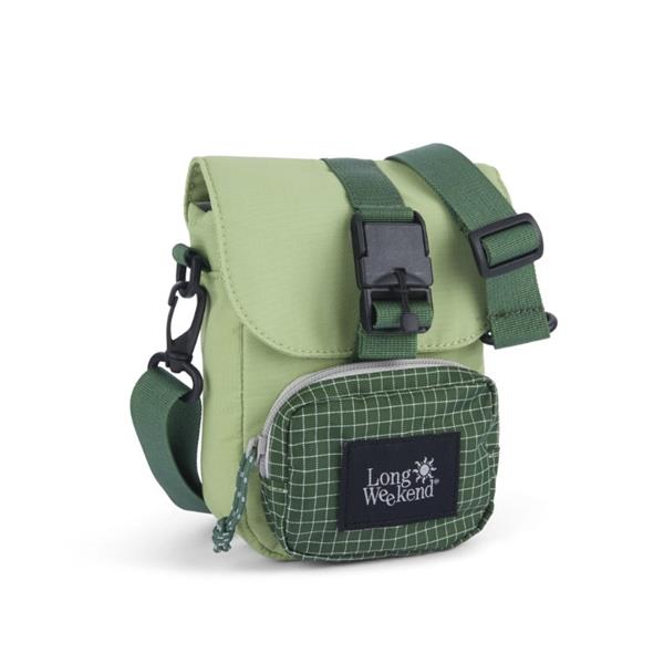 Long Weekend Crossbody Camera Pouch Moss Green
