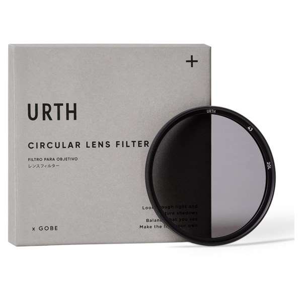 Urth 43mm ND4 (2 Stop) Lens Filter Plus+