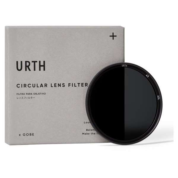 Urth 43mm ND16 (4 Stop) Lens Filter Plus+