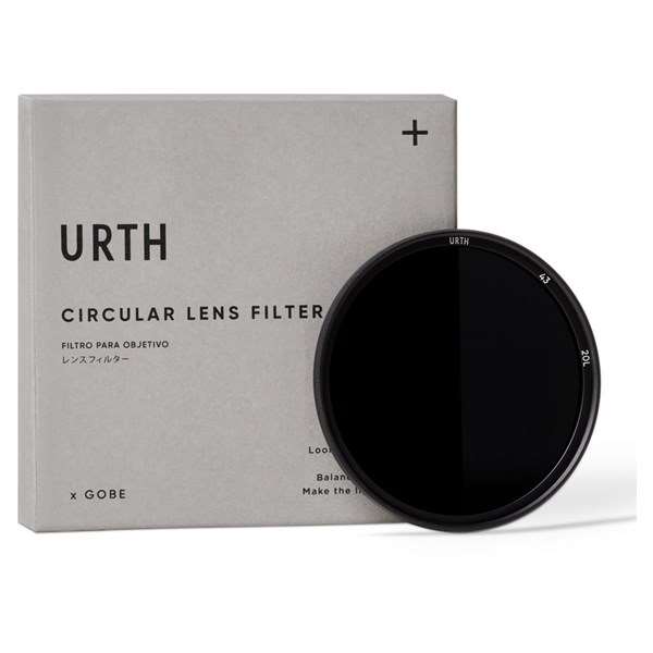 Urth 43mm ND64 (6 Stop) Lens Filter Plus+