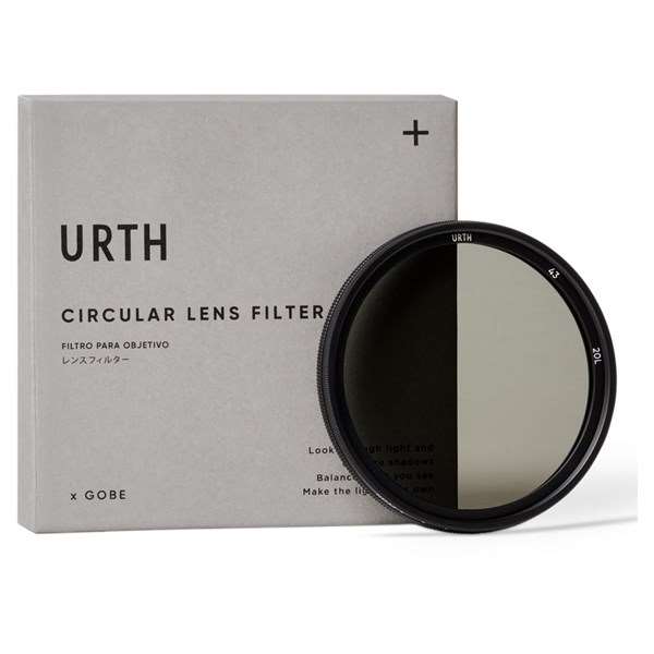 Urth 43mm ND2-32 (1-5 Stop) Variable ND Lens Filter Plus+