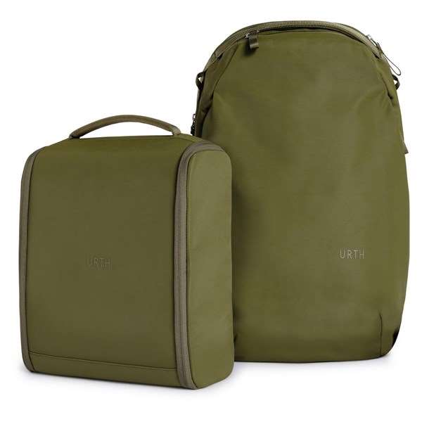 Urth Norite 24L Backpack and Camera Insert Green