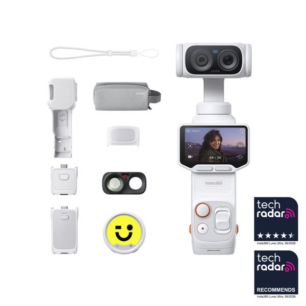 Insta360 Luna Ultra Creator Bundle Stellar White
