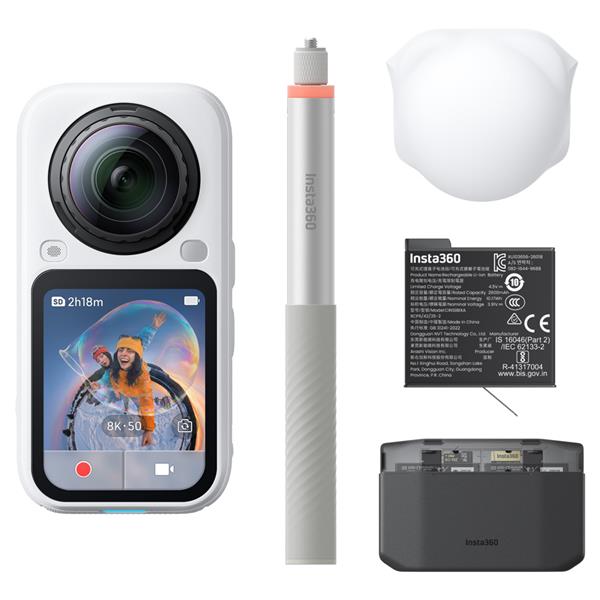 Insta360 X6 Essentials Bundle Arctic White