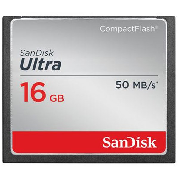 SanDisk 16GB Ultra Compact Flash 50MB/s