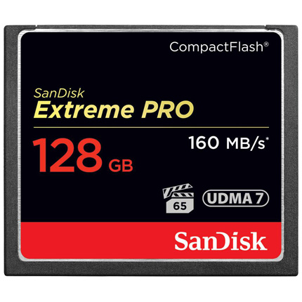 Sandisk 128GB Extreme Pro CF 160MB/s