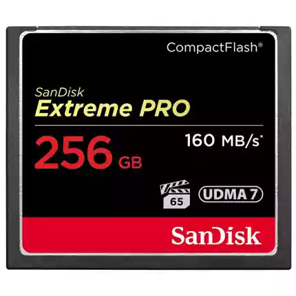 SanDisk 256GB Extreme Pro CF 160MB/s