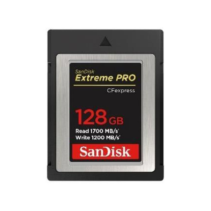 SanDisk Extreme PRO CFexpress Card Type B 128GB