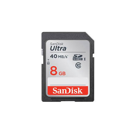 SanDisk Ultra SDHC 8GB 40MB/s Class 10 UHS-I