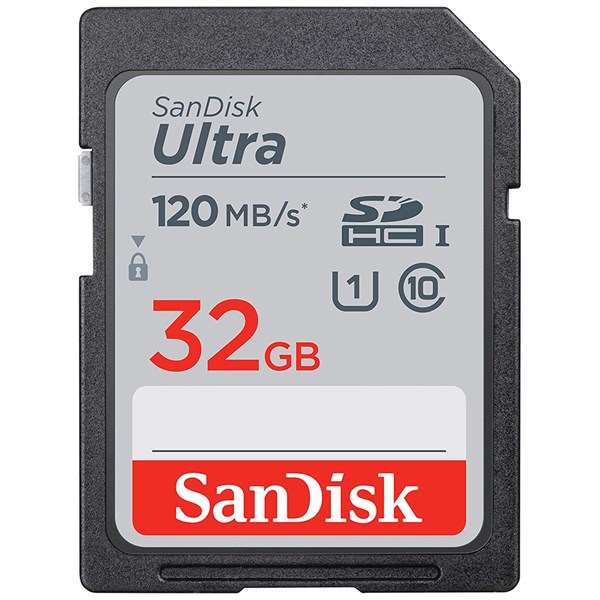 Sandisk Ultra SDHC 32GB 120MB/s Class 10 UHS-I