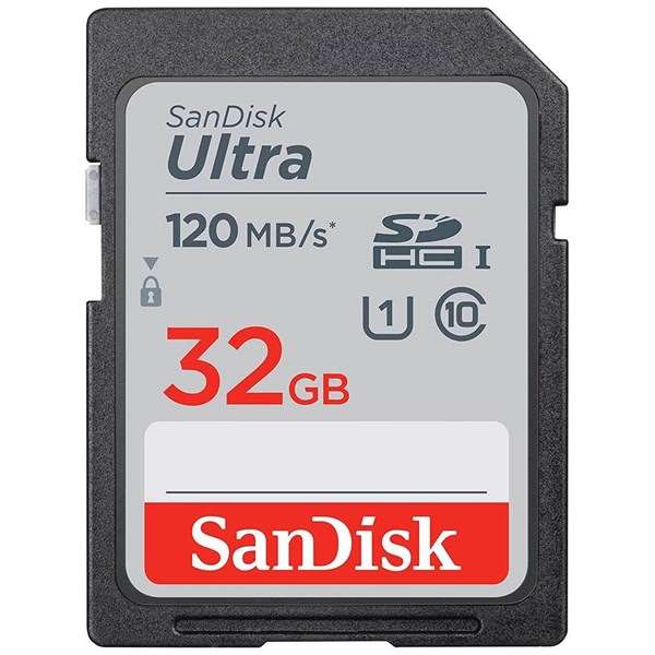 Sandisk Ultra SDHC 32GB 120MB/s Class 10 UHS-I Open Box