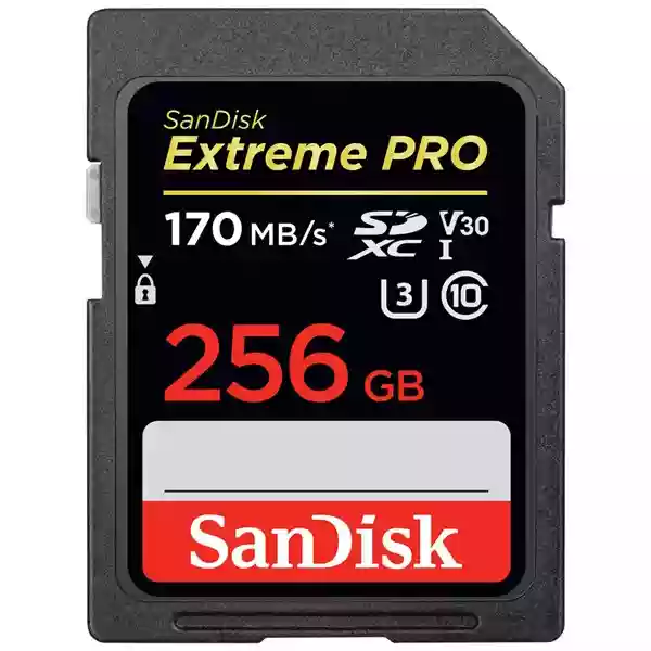 Sandisk Extreme Pro 256GB SDXC 170MB/s