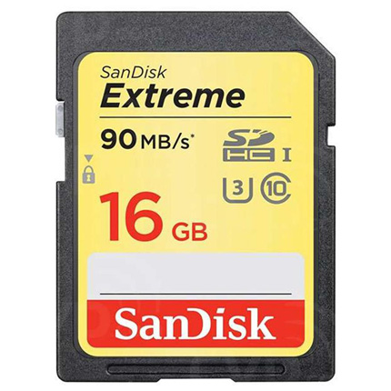 Sandisk 16GB Extreme Plus 90MB/s Twin Pack