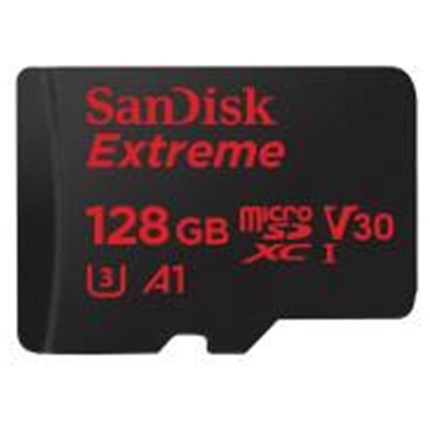 Sandisk 128GB Extreme Micro SDHC 100MB/s
