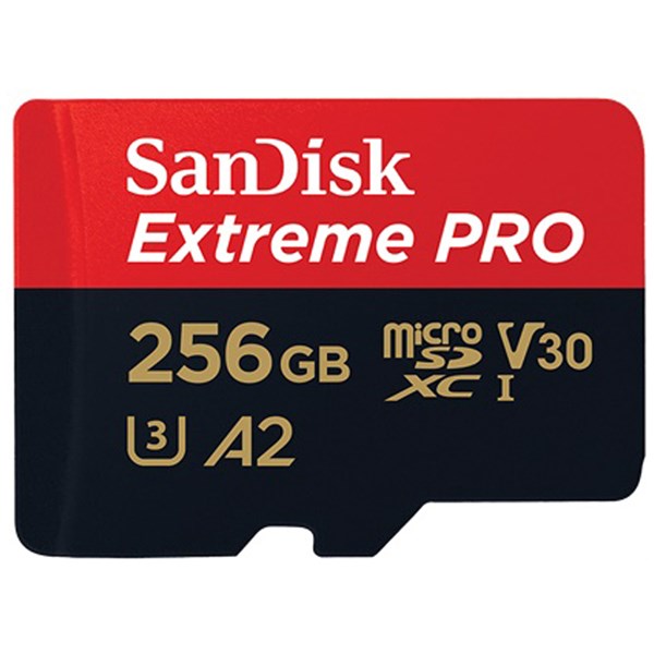 Sandisk 256GB Extreme Pro Micro SD 170MB